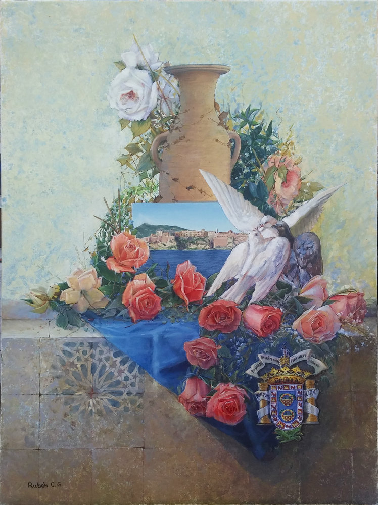 Pintura original de Rubén C.G.
